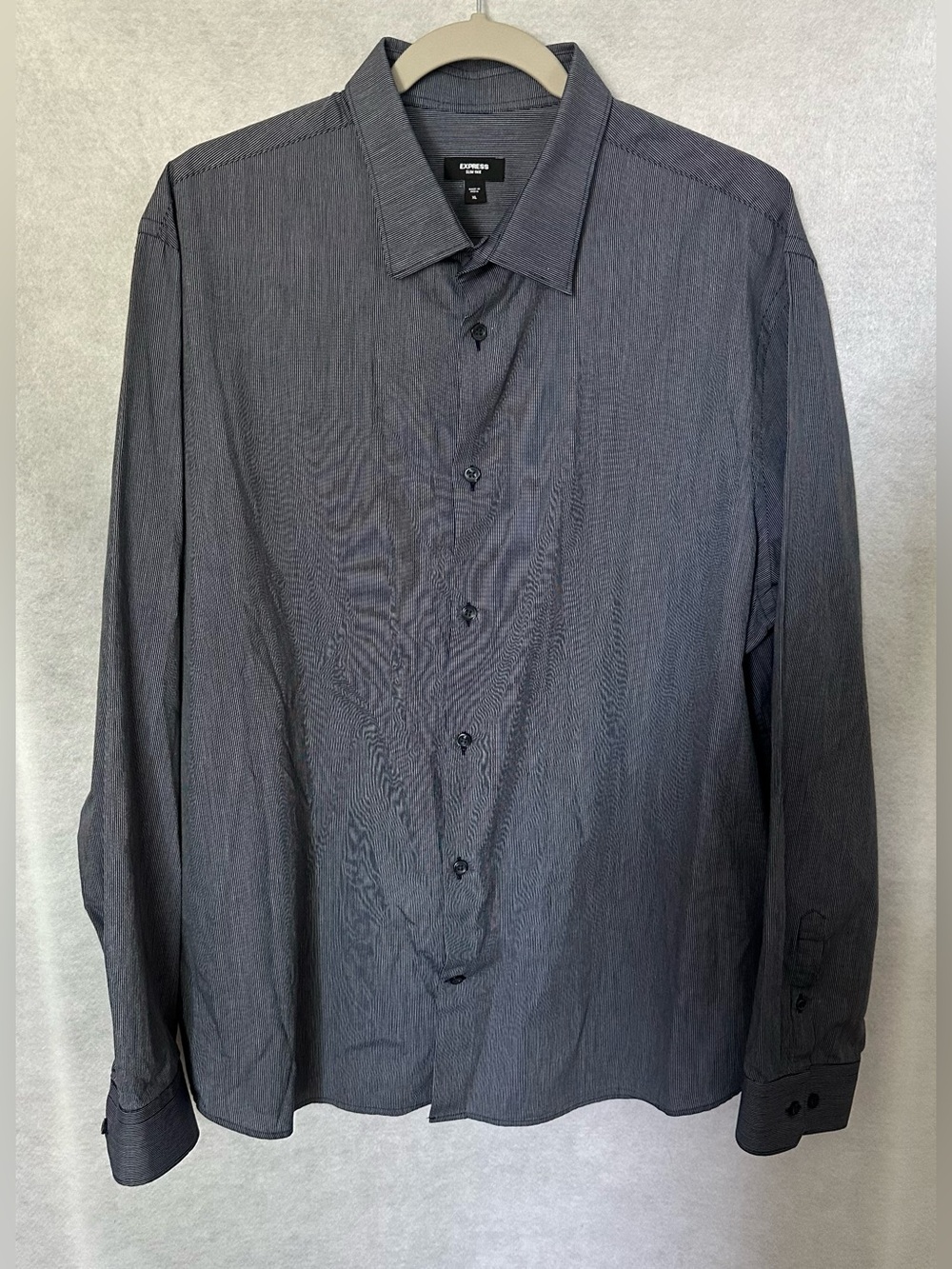 Express Button-Up Striped Men’s Shirt